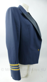 KLU Koninklijke Luchtmacht DAMES GLT Galatenue uniform jas - Dames maat 46 - nieuw - maker George Pisa - origineel