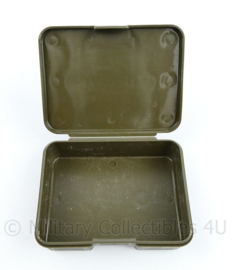 Defensie Glock wapen onderhoudsset kunststof box- met NSN  - 11 x 8 x 2,5 cm.  cm - origineel