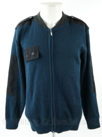 Nederlandse Douane sweater full zip met Brevet houder - lange mouw - maat XS tm. XL - origineel
