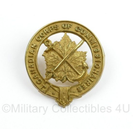 Canadian Corps of Commissionaires Cap badge - 4,5 x 4 cm - origineel