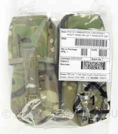 Britse leger MTP camo Pouch ammunition universal Right hand or left hand MTP IRR - nieuw in verpakking! -  origineel