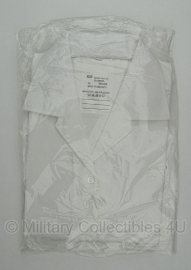 Nederlands leger dames GLT wit overhemd KORTE mouw - nieuw in verpakking -maat 42 - origineel