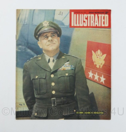 WO2 Brits Illustrated Magazine tijdschrift - April 7, 1945 - 30 x 26 cm - origineel