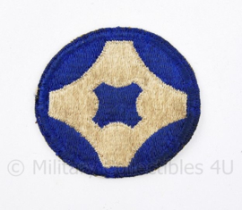 WO2 US embleem 4th Service Command patch - 6,5 x 6 cm - origineel