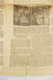 WO2 Duitse krant Frankische Tageszeitung nr. 167 20 juli 1943 - 47 x 32 cm - origineel