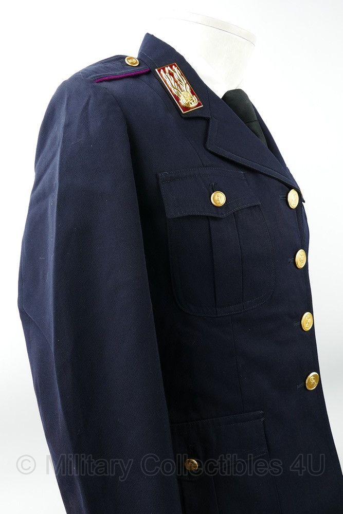 Italiaanse Polizia Di Stato uniform met kraagspiegels - jas maat 42L, broek maat 44-6-R - origineel