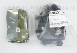 US Army Avon Protection FM50 gasmasker met FM61 CBRN Filter PAAR - NIEUW - maat MEDIUM - MET toebehoren - origineel