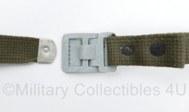 Militaire uitrustingsriem groen - 235 x 2,5 cm - origineel