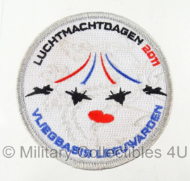 Vliegbasis Leeuwarden luchtmacht dagen 2011 embleem - met klittenband - origineel
