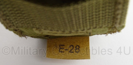 KL Landmacht en US Army coyote MOLLE 40 mm Grenade pouch 40mm- afmeting 11 x 5 x 3 cm - origineel