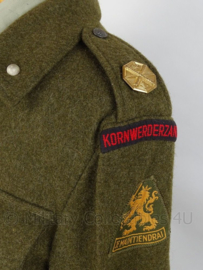 MVO uniform set "luchtdoel artillerie Kornwerderzand" , jasje, broek, koppel - maat - origineel