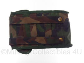 Korps Mariniers opbouwtas veldfles gewone sluiting - molle - Forest camo - 22 x 12 x 7 cm - origineel