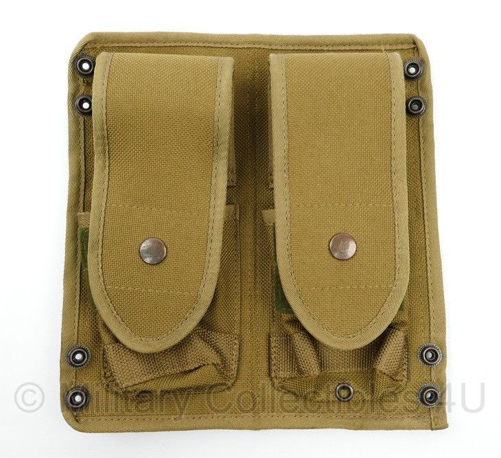 KCT KL Opbouwtas patroonhouder C8 klein Coyote - MET klittenband - licht gebruikt - 22 x 3,5 x 23 cm - origineel