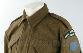 WO2 Canadese Battle Dress Royal Winnipeg Rifles Canada uniform jas Corporal - maat Large - replica