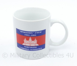 Operation UNTAC Cambodja beker 1992-1993 vereniging Cambodja Veteranen Korps Mariniers  - origineel