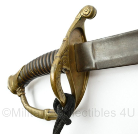 Nederlands M1854 marinierssabel met kwast voor rangen lager dan officier  - 93 cm - origineel