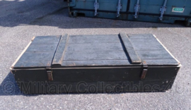 Zware lage legerkist - 130 x 60 x 28 cm - origineel