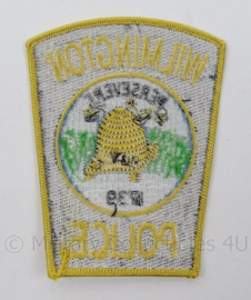 US Wilmington Police patch - afmeting 8 x 11 cm - origineel