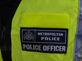 Metropolitan Police geel reflectie dunne overjas - Police Officer - size 108 short - origineel