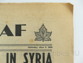 Krant Maple Leaf - 2 June 1945 -  origineel