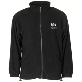 SPS Scottish Prison Service fleece jack zwart - maat Large t/m 3XL - origineel