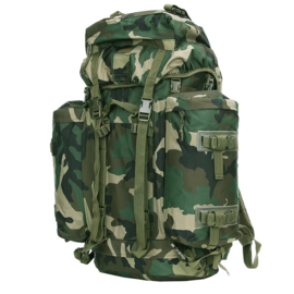 Commando rugzak met zijtassen - inhoud 70 liter + 16 liter - verkrijgbaar in 3 kleuren
