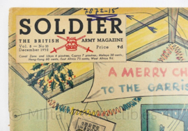 The British Army Magazine Soldier Vol.8 No 10 December 1952 -  Afkomstig uit de Nederlandse MVO bibliotheek - 30 x 22 cm - origineel
