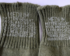 Handschoenen - OD Green trigger gloves size medium - origineel US Army
