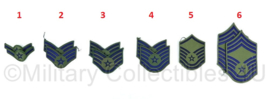 USAF Air Force ranks rangen - per paar - origineel