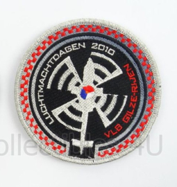 KLU Luchtmacht eenheid embleem Luchtmachtdagen 2010 Vliegbasis Gilze rijen - doorsnede 11 cm - origineel