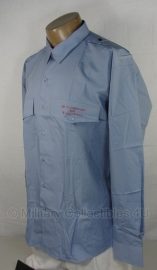 Overhemd lichtblauw lange mouw - meerdere maten - Britse Essex county Fire & Resque Service - origineel