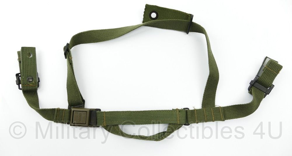 KL M95 M92 Composiet ballistische helm kinriem - gebruikt - origineel
