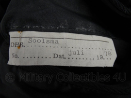 KL Koninklijke Landmacht gala uniform jasje, broek en pet voor officier  - "militaire administratie" - maat 48 - 1978 - origineel