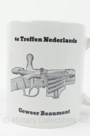 Mok 4e treffen Nederlands Geweer Beaumont - 9½ x 8 cm - origineel