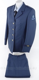 KLU luchtmacht dames DT jas en broek set - maat 42 - origineel