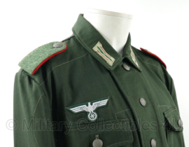 WO2 HBT Duitse artillerie Sommer Drillich Jacke - maat Large- replica