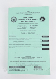 US Air Force handboek Chart Supplement DOD Flight Information Publication co-piloot vliegveld gegevens sept 2017 - origineel