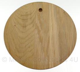 Wandbord Noorse 12th Battaljon Nation and Rear Support - diameter 16 cm - Origineel