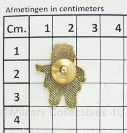 Politie varkentje in uniform speld - 3 x 2 cm - origineel