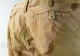 KL Nederlandse leger Desert camo korte broek - maat 8090/8090 - gedragen - origineel