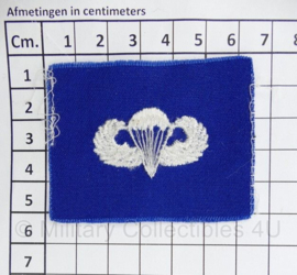 USAF US Air Force parawing blauw - 6,5 x 5 cm -  origineel