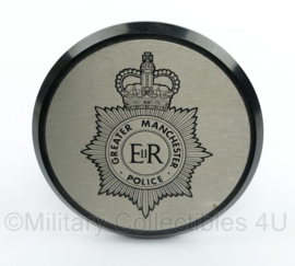 Brits Bureau bord Greater Manchester Police - 9,5 x 9 cm - origineel