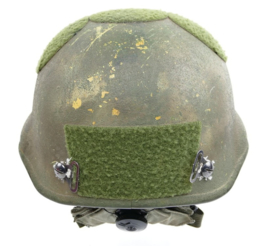 Armorsource A200 helm met camo zeldzaam en Camfit kinriem - maat M/L - gedragen  - origineel