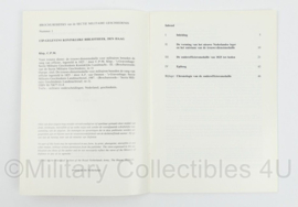 KL Nederlandse leger Brochurereeks Nummer 1 voor Trouwe Dienst Sectie Militaire Geschiedenis Koninklijke Landmacht 1992 - origineel