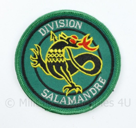Franse leger embleem Division Salamdre -  diameter 8 cm - origineel