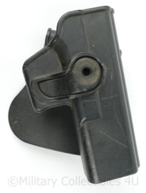 IMI Defense Glock 17 holster met koppel bevestiging zwart - 13 x 11 x 7 cm - origineel