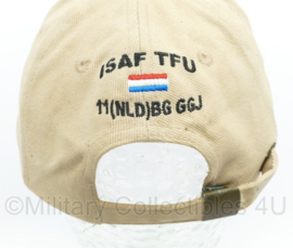 Defensie Nederlandse leger Uruzgan NLD ISAF TFU 11(NLD)BG GGJ baseball cap - one size - gedragen - origineel