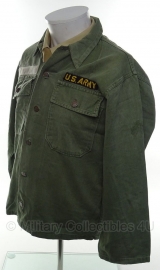 US hbt jas Jackets Herringbone Twill  - size small - origineel vietnam oorlog