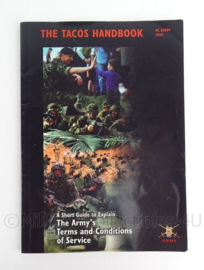 British Army The tacos handbook The Army's terms and conditions of Service  Ac83804 2002- origineel