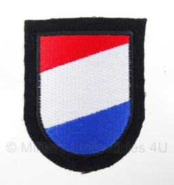 Schild Nederlandse SS Niederlande - ronde onderkant